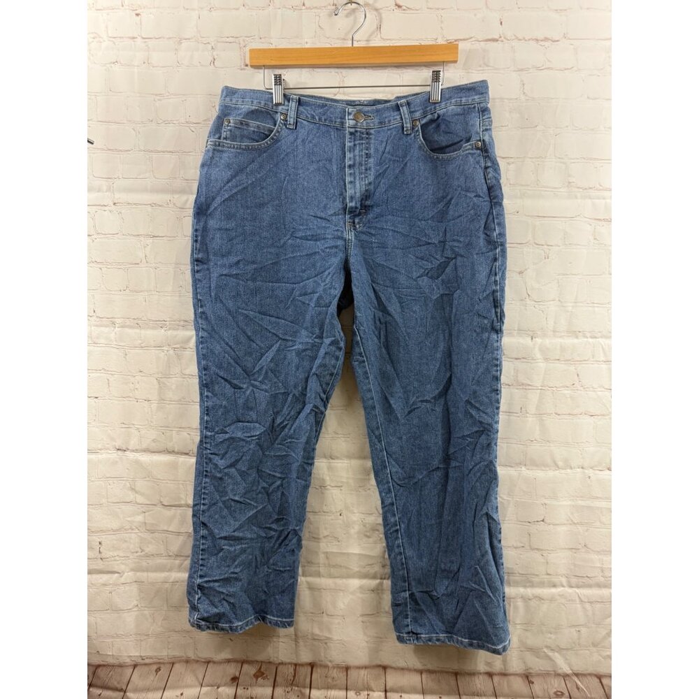Lee Relaxed Fit 2889 Jeans Womens Size 18 Petite Casual Western Streetwear